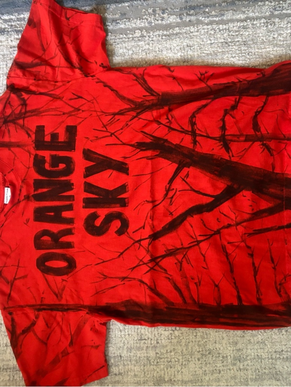 Teddy Fresh Red Tee with Black Graphic